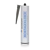SAXOBOARD Multi Kleb- und Dichtstoff, wasserfester Montagekleber für elastische Verklebungen, MS-Polymer für viele Anwendungen und Untergründe 310