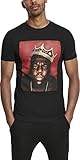 MERCHCODE Herren T-shirt Notorious Big Crown, black, M, MC393