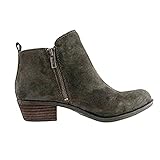 Frauen Kurze Stiefel Comfort Light Chelsea Boots PU Büroarbeit Blockabsatz Reißverschluss Retro Herbstmode S