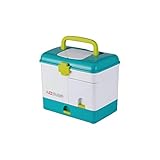 Zoavash Haushalt Große Kapazität Medizin Box Multi-Layer-Medikament Aufbewahrungsbox Erste-Hilfe-Box Tragbar Hy