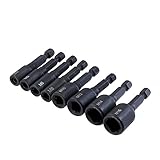 HONGMEI Atmm ATM Tippen Sie auf die Steckdosen-Adapter 1/4'Sex Shank-Metrik-Schraubenhahn M4 M5 M6 M8 M10 M12 M14 M16 Gewindewerkzeug