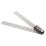 joyMerit Digitalanzeige Goniometer Winkel Edelstahl Universal Winkel L