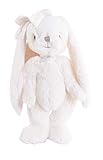 Lashuma Kuscheltier Hase Ilanka, Premium Plüschtier weiß, Designer Stofftier Häschen 40