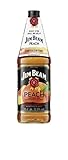 Jim Beam Peach - Kentucky Straight Bourbon Whiskey vermählt mit fruchtigem Pfirsichgeschmack, 32.5% Vol, 1 x 0,7