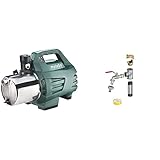 Metabo Gartenpumpe P 6000 Inox & 903061251 Pumpenmontageset MSD 200-HWW/