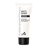 Manhattan Matte Primer, Leichter und mattierender Primer für ein makelloses Hautbild und ein Ideal mattiertes, ebenmäß