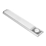 LED Bewegungsmelder Schrankleuchten,3Farbtemperatur Sensor Schrankbeleuchtung LED Schrankleuchten Küchenlampen,Kabinett Nachtlicht Lichtleisten für Kleiderschrank,Garage,Küche,Treppe (80LED)