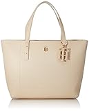 Tommy Hilfiger Damen TH Soft Tote Tote Bag Classic Beige Einheitsgröß