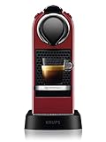Krups Nespresso XN7415 New CitiZ Kaffeekapselmaschine (1260 Watt, 19 bar Pumpendruck, Wassertankkapazität: 1 Liter) R