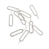 ATATMOUNT 10pcs SIM Karte Auswurf Pin Key Tool Ejetor Pin Für Huawei P8 Lite iPhone X 7 Plus 8 4S Xiaomi Redmi Note 2 3 4X Samsung Galaxy A5