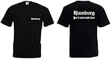 World-of-Shirt Herren Retro T-Shirt Hamburg Ultras|M