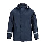 modAS Kinder PU Regenjacke wasserdicht, Größe:134-140, Farbe:(16)