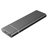 Externe SSD Festplatte, USB-Anschluss (5 Gbit/s), Tragbares Hochgeschwindigkeits Lesen Schreib Grade Externer Speicher, Professionelles Mobiles Solid State Laufwerk für Laptops Desktop