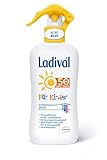 LADIVAL Kinder Sonnenschutz Spray LSF 50+ - Parfümfreies Sonnenspray für Kinder - ohne Farb- und Konservierungsstoffe - wasserfest, 200