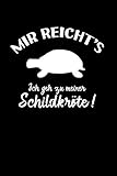 Schildkröte: Ich geh zu meiner Schildkröte: Notizbuch / Notizheft für Schildkröten-Besitzer Schildkröten-Halter A5 (6x9in) dotted Punk