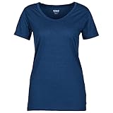 STOIC Damen Women's Merino150 ÖstersundSt. S/S Slim T Blau 38