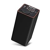 RoyPow Tragbares Ladegerät 30W PD USB-C Power Bank mit 12V Zigarettenanzünder Steckdose, externem Akku für Laptop MacBook Air iPad iPhone Autokamera oder Camping R