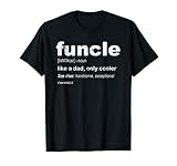 Herren Herren Cool funcle Definition T-Shirt funcle Shirt Funny Uncle Geschenk