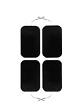 4 Stück Elektroden 80 x 130 mm für SaneoTENS, SaneoSPORT, SaneoVITAL und andere TENS EMS Reizstromg