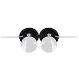 Yinuoday Baby Kinderwagen Zubehör 1 Paar Baby Krippe Ersatz Räder Vorne/Hinten Räder Kinderwagen Ersatz Caster Räder Baby Wagen Caster Schwenk Räder Kompatibel Mit Yoy