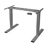 FlexiSpot EC5S Höhenverstellbarer Schreibtisch Elektrisch höhenverstellbares Tischgestell, 3-Fach-Teleskop, passt für alle gängigen Tischplatten. Mit Memory-Steuerung und Softstart/-Stop