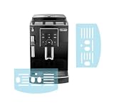 3 x Schutzfolie/Kratzschutz für DeLonghi ECAM 23.120-23.123 - 25.120-25.128 Abtropfblech - Tassenablage - Abstellb