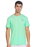 PUMA Herren Energy SS Tee T-Shirt, Green Glimmer Heather, XL