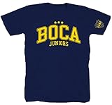 Boca Juniors Ultras Fan Ultras Gruppe Fankurve Fussball Club Derby Navy T-Shirt Shirt Trikot XXL