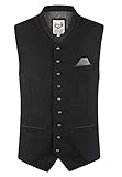 Stockerpoint Herren Lucio Business-Anzug Weste, anthrazit-Schiefer, 60