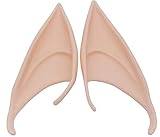 WYSRJ 6 Paar Elfenohren aus Latex, Elfenohren für Halloween, Cosplay, Masken, Feenkoblinohren für Kostüme, Halloween, Party-Requisiten (lang + kurz)