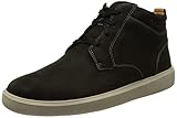 Clarks Herren Cambro High Sneaker, Black Nubuck, 39.5 EU