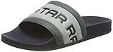 G-STAR RAW Damen D13909 Slide Sandal, dk creuset/Concrete 3593-C439, 40 EU