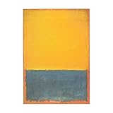 Rothko abstrakte Poster und Drucke, klassische Ölgemälde, Wohnzimmerwandbilder, rahmenlose Leinwandbilder A23 20x30