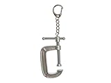 Miniblings Schraubzwinge Schlüsselanhänger Heimwerker Bauen Werkstatt - Handmade Modeschmuck I I Anhänger Schlüsselring Schlüsselband Keyring