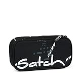 satch Schlamperbox - Mäppchen groß, Trennfach, Geodreieck Ninja Matrix - Schw