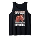 Pferde Spruch Reiten Tank Top