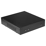 Lazmin112 Mini-Industrie-PC, tragbarer Computerserver für Intel Core I3-6100U für Windows 10 DDR4 / 4 GB M.2 / SSD / 32 GB, Ausgestattet für Intel HD Graphics Integrated Graphics(EU-STECKER)