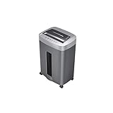 WBYHGY Shredder Mit Rädern-Heavy-Duty-Micro-Cut-Aktenvernichter, Schreddern Kapazität for Büro und zu Hause, Zerstört Kreditkarte, Staples, Clip