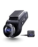 VANTRUE S1 4K Dual Dashcam Auto 1080P, 2880x 2160P vorne, Sternenlicht Nachtsicht, GPS, 24 Std. Parkmodus Autokamera, G-Sensor, Superkondensator, 60fps Front 1080P Dash Cam, 2 Zoll 330°, Max 256GB