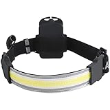 LSWGG Batteriebetriebener Scheinwerfer 1000 Lumen LED Superheller Scheinwerfer Smart Sensor Wasserdichter Scheinwerfer Geeignet Zum Laufen Angeln Camping Wandern O