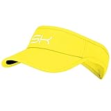 Sportkind Tennis, Running, Golf Sonnen Visor, gelb