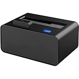 SBSNH USB 3.0-zu-SATA-Festplatten- Dockingstation Popup-Taste, 2,5,3,5-Zoll- HDD SSD- Station UASP- Unterstützung 10 TB