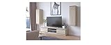 TV-Schrank SETZ ! Wohnzimmer, Schlaf- oder Jugendzimmer, 2 Türen und 2 Einlegeböden Plus 2X Hängeschrank. Moderner Stil! (Eiche Sonoma)