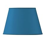 Lampenschirm oval, Ø 25 x 16,5 x 15,5 x 10,5 x 16,5 cm, Hellb