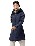 Jack Wolfskin Damen Cape York Paradise Coat W Jacke, Midnight Blue, XL