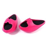 XXY216 Weight Loss Shaping Shoes,Half Palm Slippers, Slimming Stovepipe Shoes, Correcting O-Legs and Valgus Thumbs,Non-Slip Beautiful Legs Stovepipe Slimming Slippers Women (Pink,S)