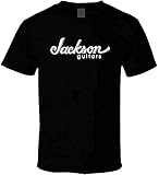 Jackson Guitars T-Shirt Graphic Top Printed Tee Shirt for MensBlackM