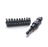 Xzhen 1/4 '' Schraubendreher Magnetische Bohrer Halter Set Schraube Werkzeug Schnellwechsel Verriegelungsbit Halter Antriebsführung Bit Extensions Pivot Drill (Color : Bit Holder)