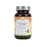 for you multi enzym komplex | Enzyme zur Unterstützung der Verdauung | Natürlicher Multienzymkomplex von DigeZyme® hergestellt durch Fermentation + Enzymen aus Ananas & Papaya, Bromelain & Pap