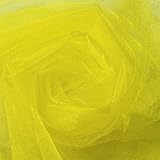 HOUJHUR Kristallhochzeit Tüll Rolle Organza Stoff Hochzeit Geburtstagsfeier Kulisse Decorwedding Organza Chair Sashes (Color : E, Size : 1pc)